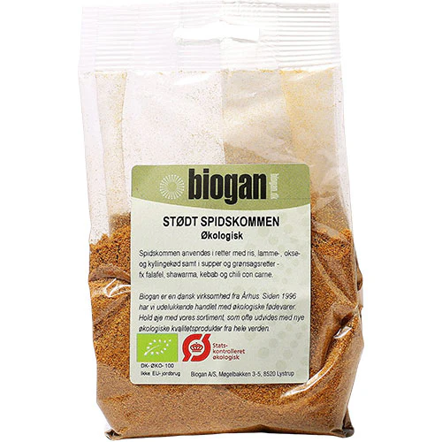 Biogan Økologisk Stødt Spidskommen | 100 g