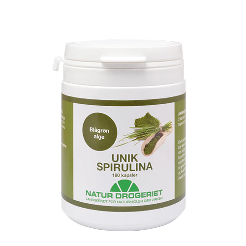 Natur-Drogeriet Spirulina | 180 kapsler