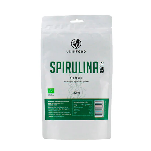 Unikfood Spirulina Pulver Økologisk | 200 g