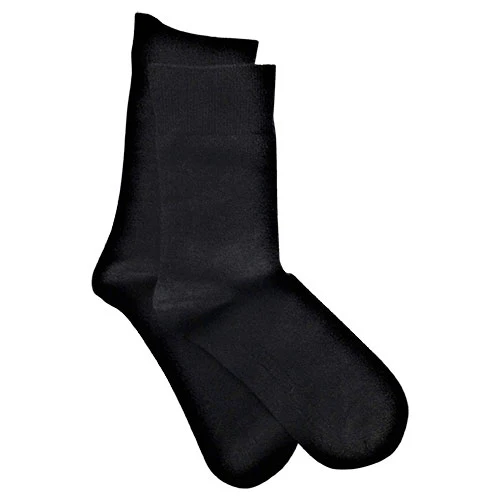 Bamboo Pro Strømper Bambus Sort | Str. 42-46