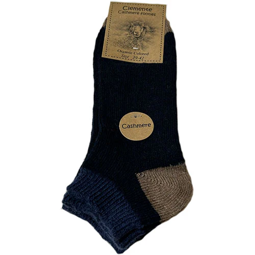 Cashmere Strømper Blå/marine | Str. 35/38