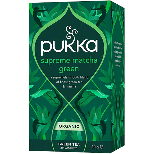 Pukka Supreme Green Matcha Te | 20 breve