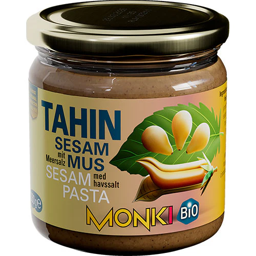 Monki Tahin Med Salt Økologisk | 330 g