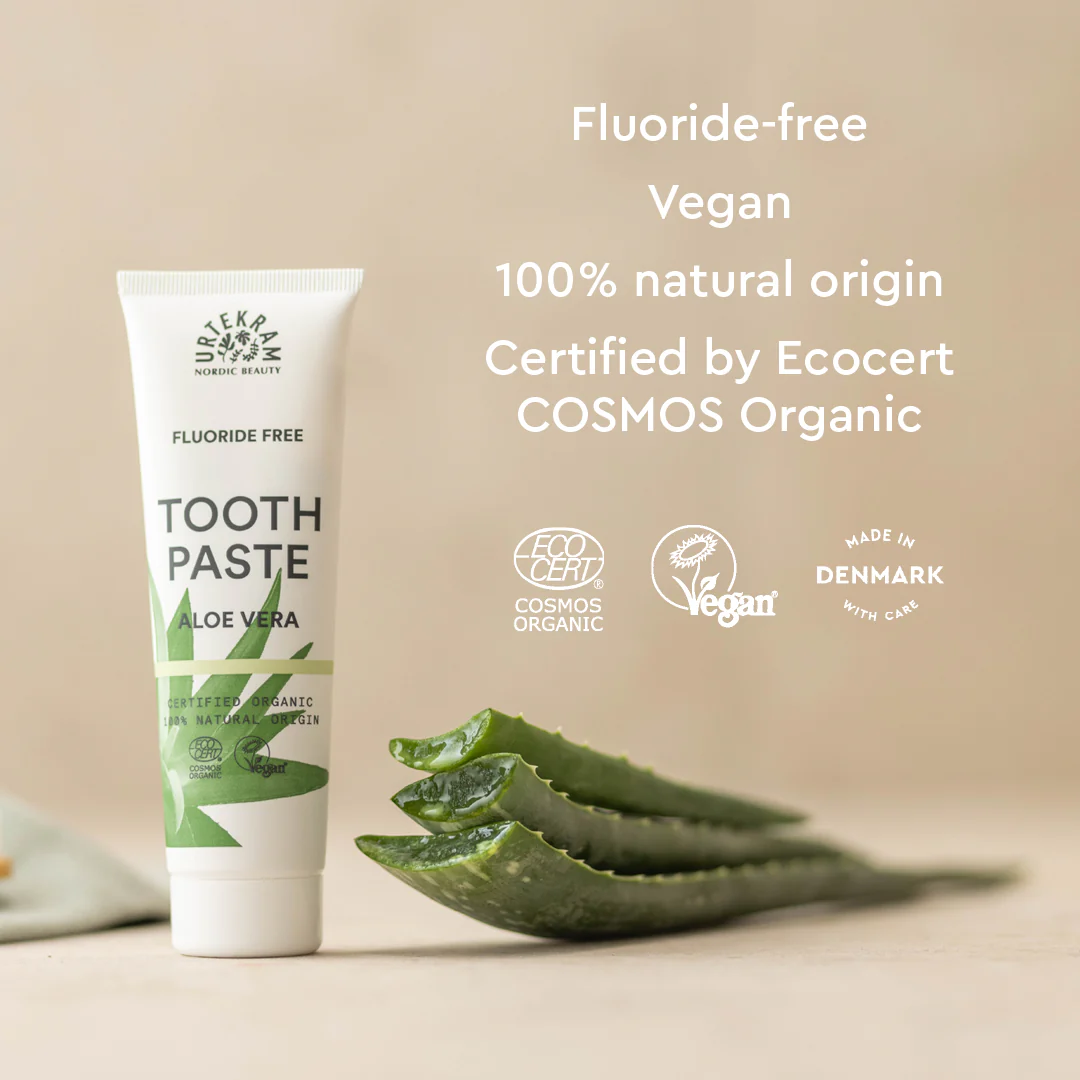 Urtekram Aloe Vera Tandpasta | 75 ml - Image 3