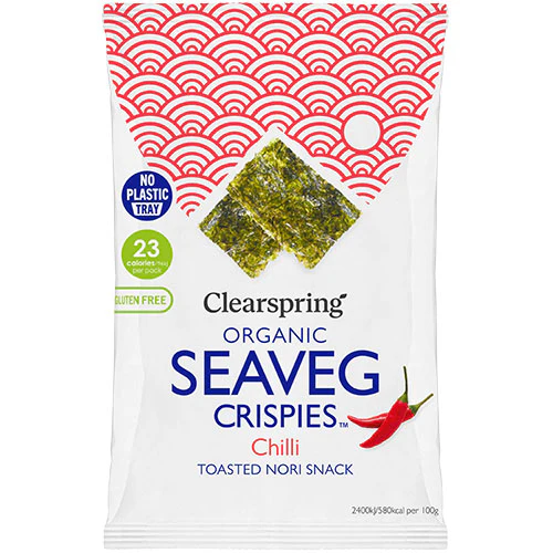 Clearspring Tang Chips Økologisk | Chili Seaveg Crispies