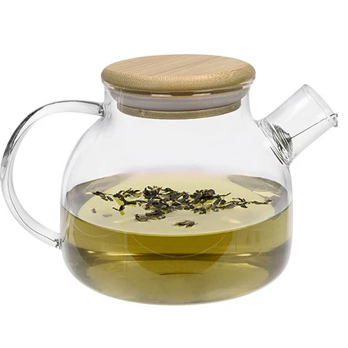 Aromandise Tekande I Glas Med Bambuslåg 1 L