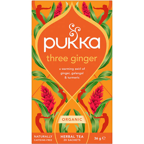 Pukka Three Ginger Te | 20 breve