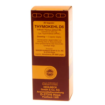 Sanum Thymokehl D6 Kapsler | 20 kapsler