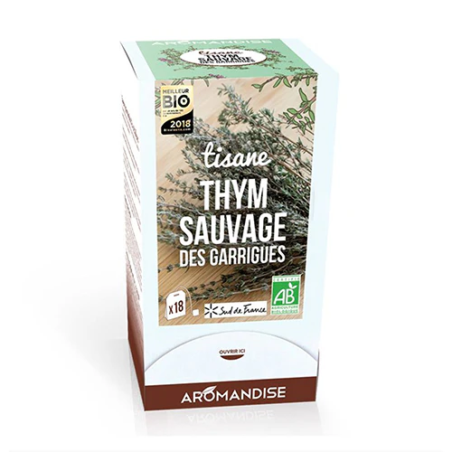 Aromandise Timian Te Økologisk | 18 breve