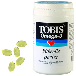 Tobis Fiskeolie Omega 3 | 200 kapsler