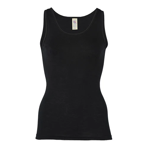 Engel Natur Top Merinould & Silke Black | Str. 34/36