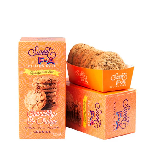 Island bakery Tanebær & Appelsin Cookies Økologisk | 125 g