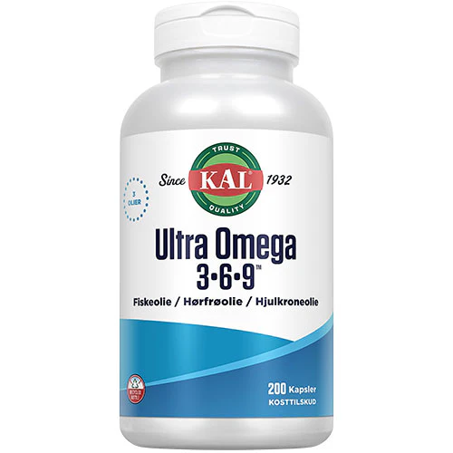 Kal Ultra Omega 3-6-9 | 200 kapsler
