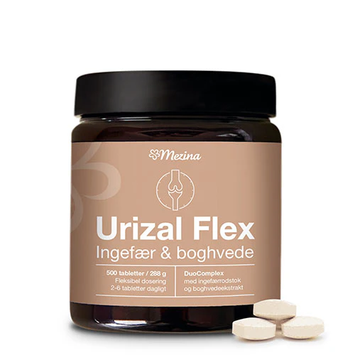Urizal Flex Ingefær | 500 tabletter