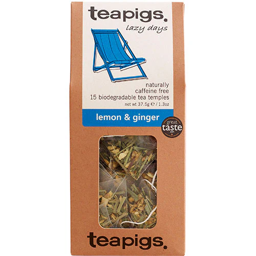 Teapigs Urtete Citron og Ingefær | 15 breve