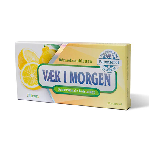 Væk i morgen halstabletter | Citrus