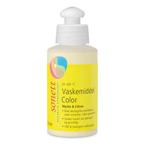 Vaskemiddel color Mynte & Citron