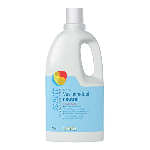 Sonett Vaskemiddel Fl. Neutral | 2 liter