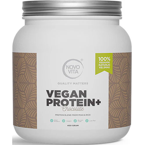 Novo Vita Veganprotein+ Chokoladesmag | 400 g
