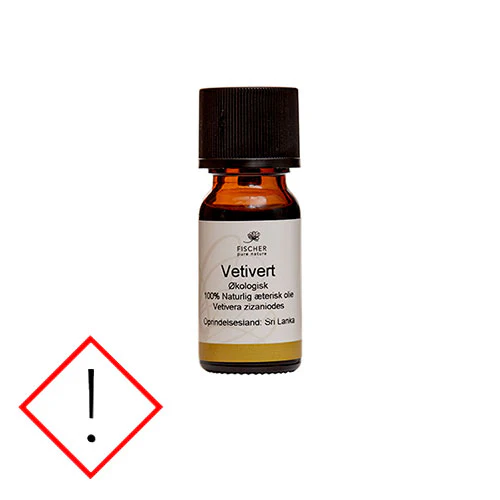Fischer Pure Nature Vetivert Æterisk Olie Økologisk | 10 ml