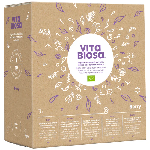 Vita Biosa Bær Økologisk | 3 ltr