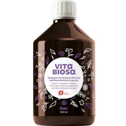 Vita Biosa Bær Økologisk | 500 ml