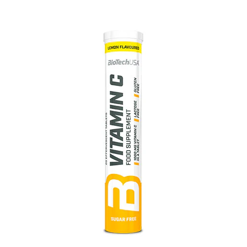 BioTechUSA Vitamin C Effertvescent | 20 tabletter