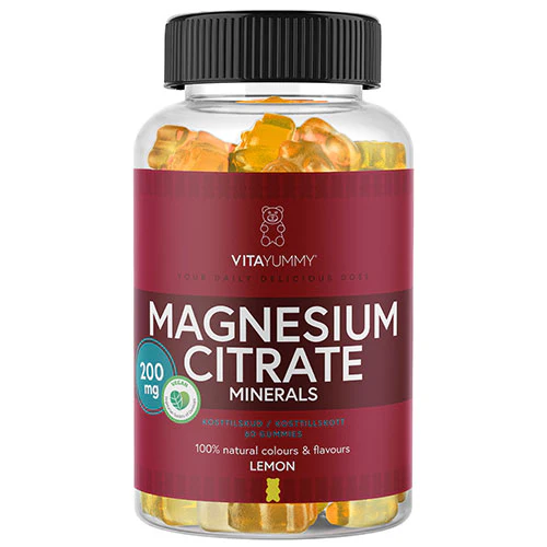 VitaYummy Magnesium Lemon | 60 vingummier