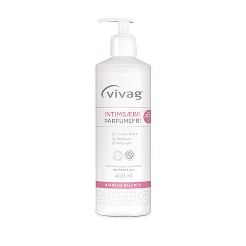 Vivag Intimsæbe Parfumefri | 400 ml
