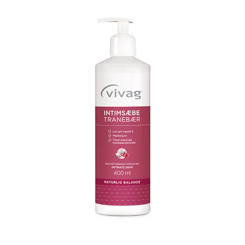 Vivag Intimsæbe Tranebær | 400 ml