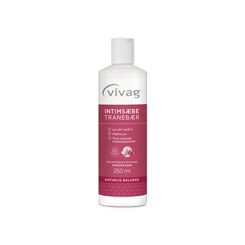 Vivag Intimsæbe Tranebær | 250 ml