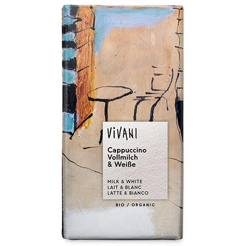 Vivani Cappuchino Chokolade Økologisk | 100 g