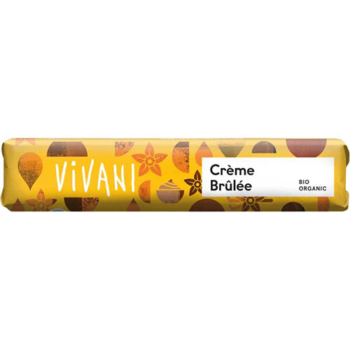 Vivani Creme Brulee Bar Økologisk | 40 g