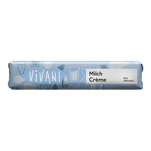 Vivani Mælke Creme Bar Økologisk | 40 g