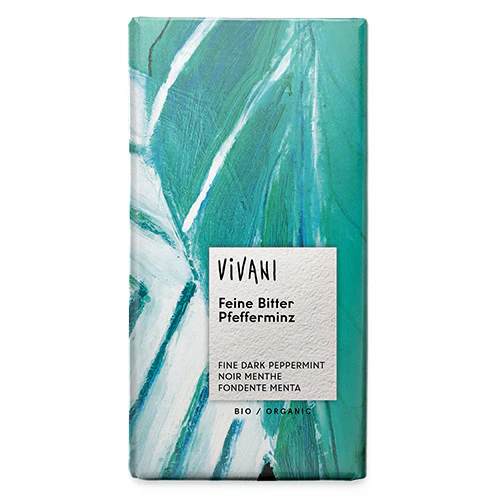 Vivani Pebermynte Chokolade Økologisk | 100 g