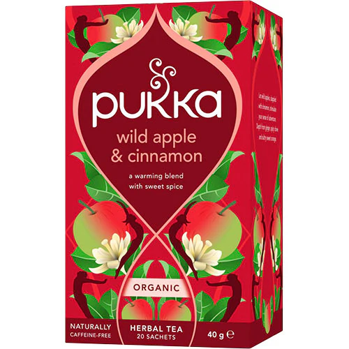 Pukka Wild Apple & Cinnamon Te | 20 breve