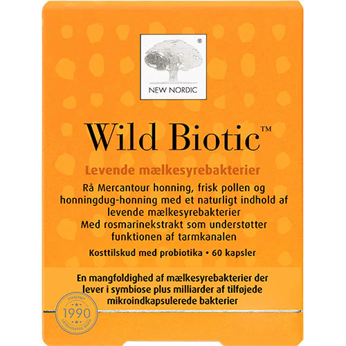 New Nordic Wild Biotic | 60 kapsler