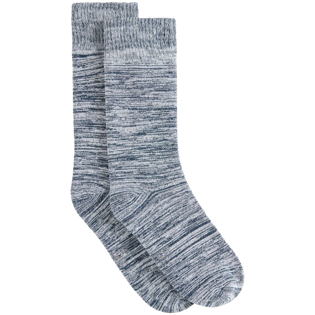 Boody Women´s Chunky Bed Sock | Dove/storm Space Dye .