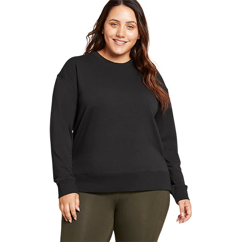 Boody Women´s Weekend Crew Pullover Sort | Str. M