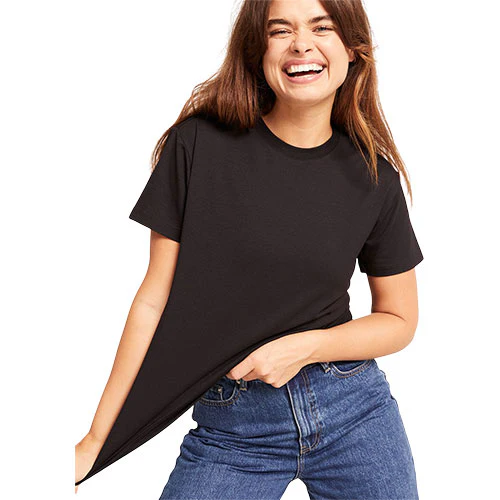 Boody Women's Classic Crew Neck T-shirt Sort | Str. S